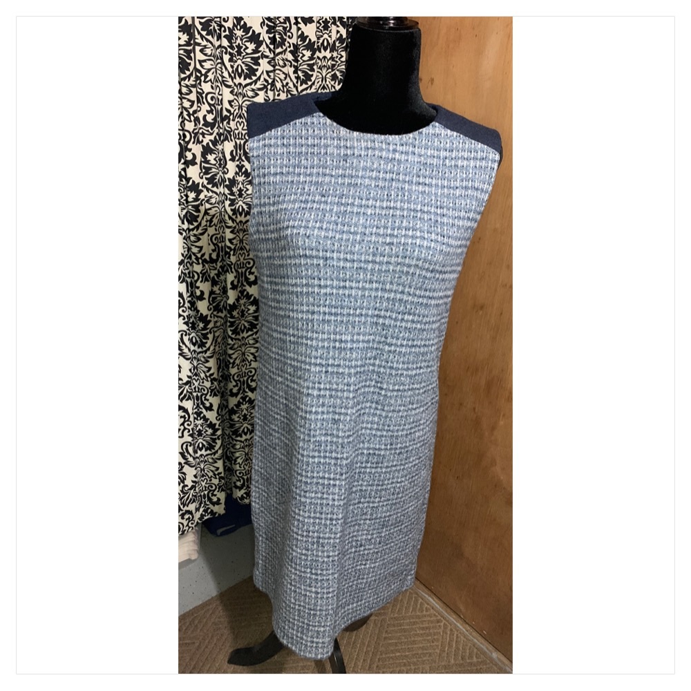 Amina Rubinacci Wool Dress Size 44 Italy 8 USA